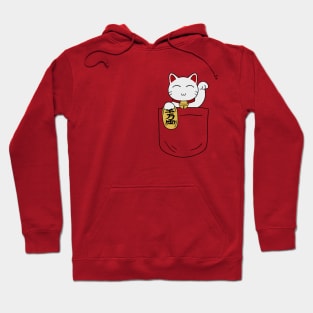 Maneki Neko Pocket Hoodie